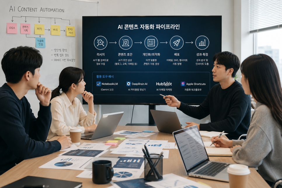 AI가 콘텐츠 제작 과정을 자동화하는 시대, 스타트업이 준비해야 할 것